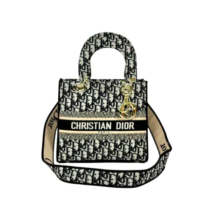 Dior | Lady D-Lite bag in black