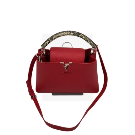 Louis Vuitton | Capucines handbag in red Taurillon leather
