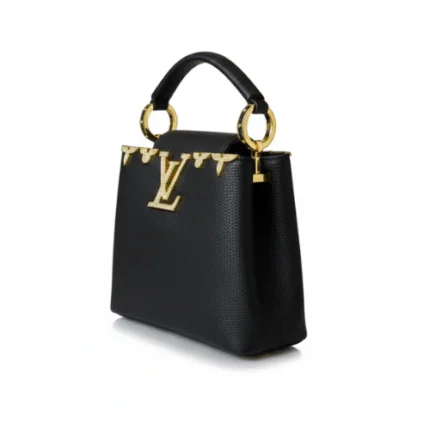Louis Vuitton | Capucines Black Leather