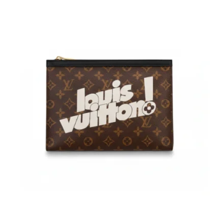 Louis Vuitton | Pouch Leather Graphic Logo