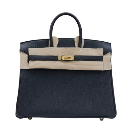 Hermès | Birkin 25 Bag In Noir (black) Togo Leather With Gold Hardware
