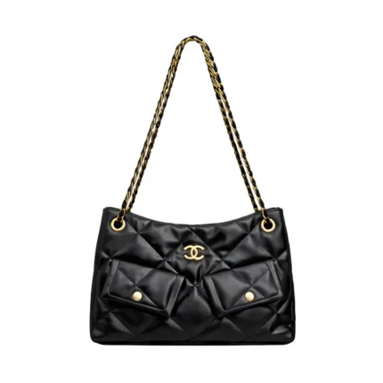Chanel Bag | 25 Small Hobo Bag Suede Black