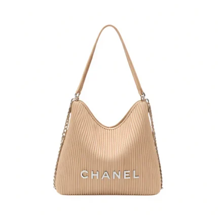 Chanel Bag | Maxi Hobo in Peach Lambskin